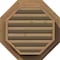 Ekena Millwork Octagonal Gable Vent Functional, Western Red Cedar Gable Vent w/1" x 4" Flat Trim Frame, 36"W x 36"H GVWOC36X3601SFUWR - alternate 5